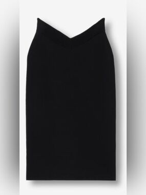 🖤Burberry Octavia Black V-Waist Pencil Skirt